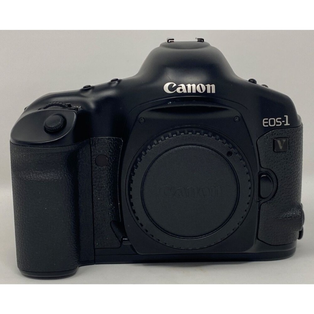 Canon EOS-1V 35mm SLR Film Camera Body Tested Working Low 586 Roll Count